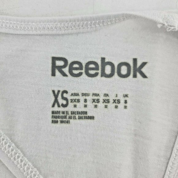 Women's Reebok Tank Top | Be Free Patriotic Graphic | Open Back Cutout | Size XS - Picture 7 of 7